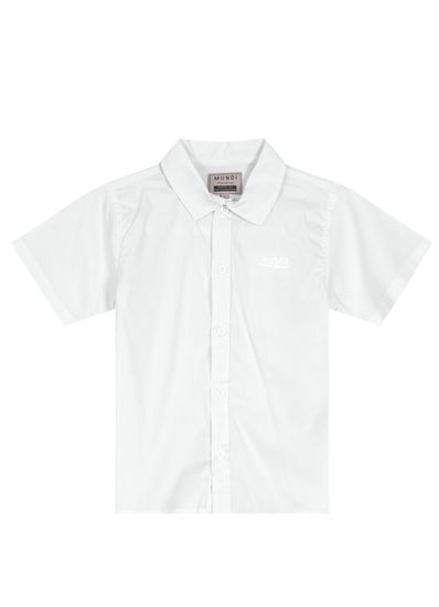 Camisa tricoline infantil menino Mundi - 16