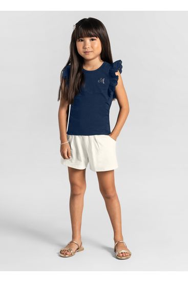 Conjunto infantil menina Mundi - 4