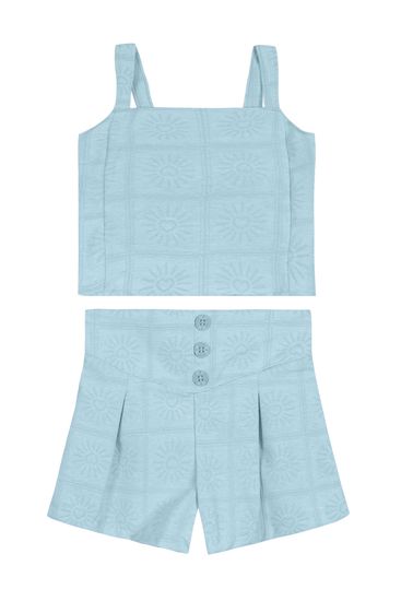 Conjunto infantil menina Mundi - 4