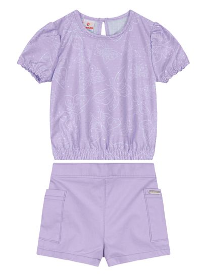 Conjunto infantil menina Brandili - 1