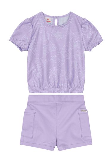 Conjunto infantil menina Brandili - 3