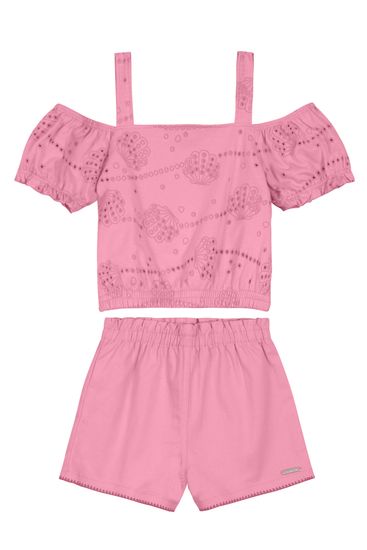 Conjunto infantil menina Brandili - 4