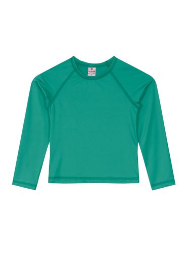 Camiseta infantil unissex de malha com proteção UV Brandili - 1