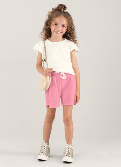 Blusa Infantil menina em malha Brandili - 4