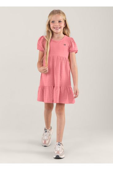 Vestido em malha holiday infantil menina Brandili - 6
