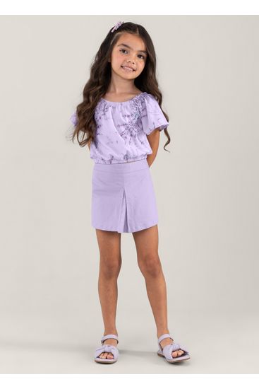 Conjunto infantil menina Mundi - 10