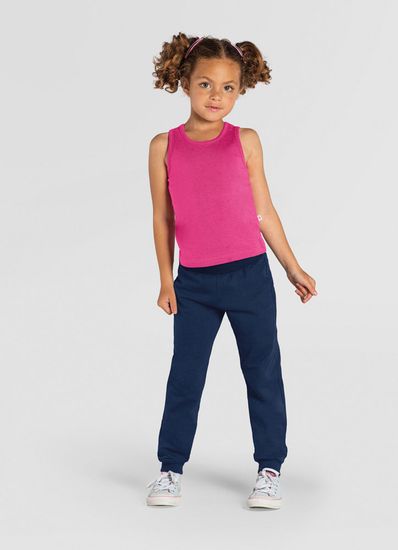 Blusa básica infantil menina de cotton Brandili - 1