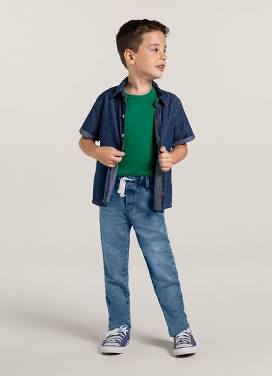 Calça jeans infantil menino Brandili - 4