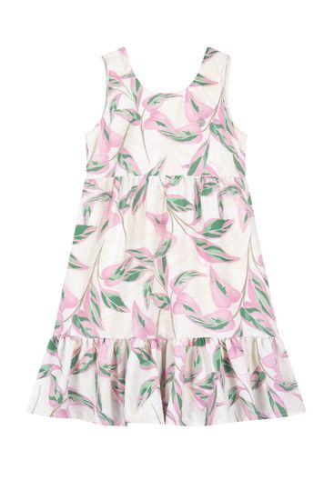 Vestido Infantil Menina Em Viscose Mundi - 6