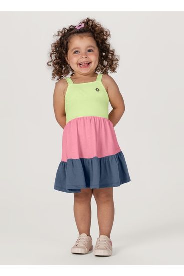 Vestido infantil menina três marias Brandili - 14
