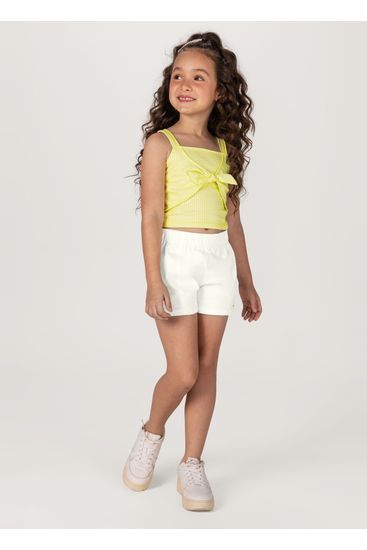 Conjunto Infantil Menina Texturizado Mundi - 4