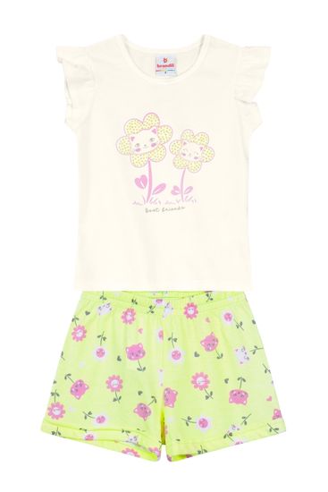 Conjunto Infantil Menina Gatinhos Brandili - 8