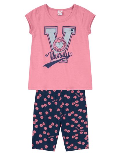 Conjunto Infantil Menina Esportista Brandili - 8