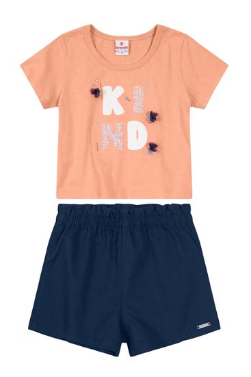 Conjunto Infantil Menina Amável Brandili - 8