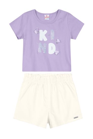 Conjunto Infantil Menina Amável Brandili - 6