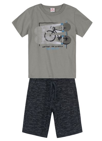 Conjunto Infantil Menino  De Bicicleta Brandili - 8