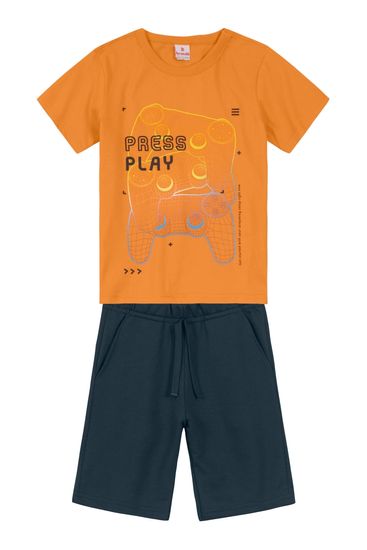 Conjunto Infantil Menino De Vídeo Game Brandili - 4