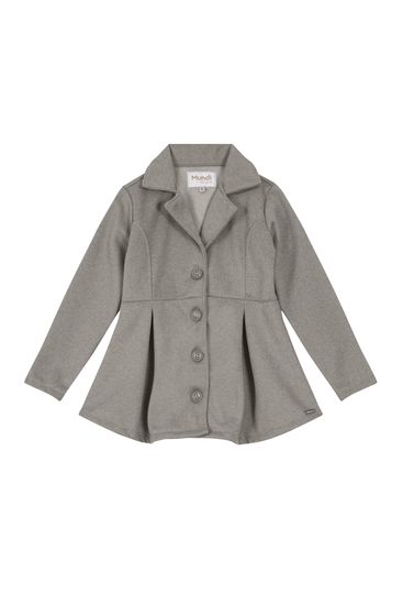 Jaqueta Alfaiataria Lã Infantil Menina Mundi - 4