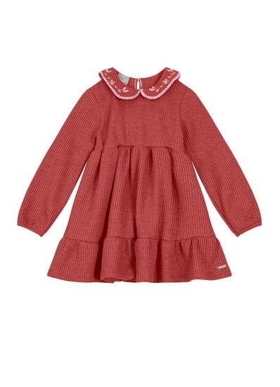 Vestido Ribana Aurora Infantil Menina Mundi - 8