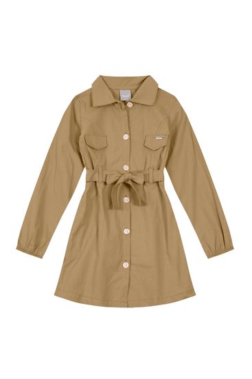 Chemise Tricoline Comfort Infantil Menina Mundi - 4