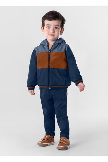 Jaqueta Microfibra E Soft Infantil Menino Mundi - 1