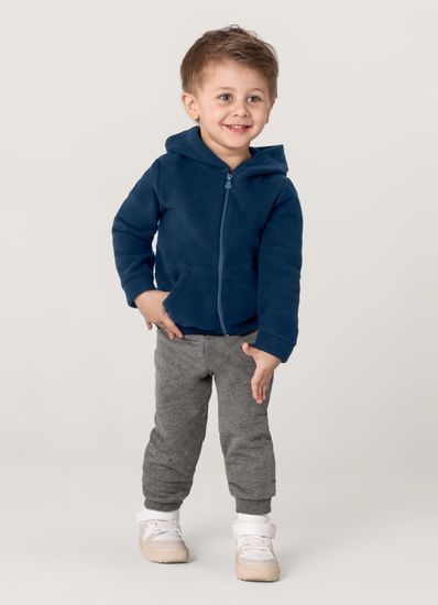 Jaqueta Básica Soft Infantil Unissex Brandili - 4