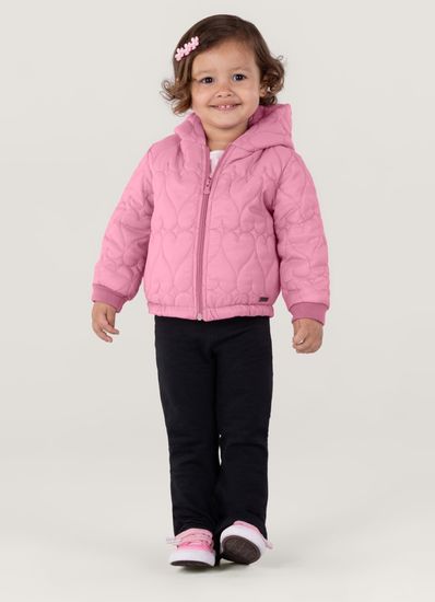 Jaqueta Puffer Básica Infantil Unissex Brandili - 8