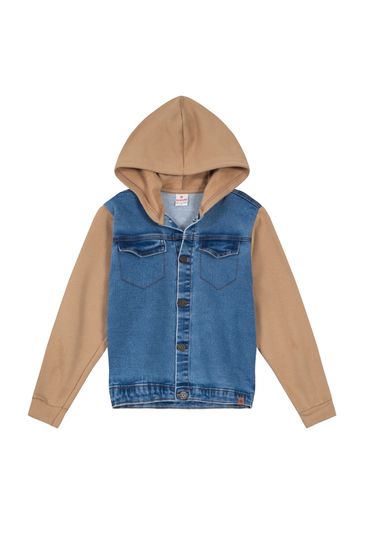 Jaqueta Jeans Super Comfort Infantil Menino Brandili - 4