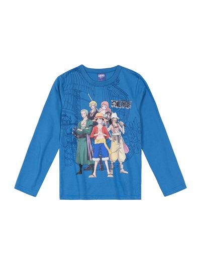 Camiseta Unissex One Piece Infantil Brandili - 8