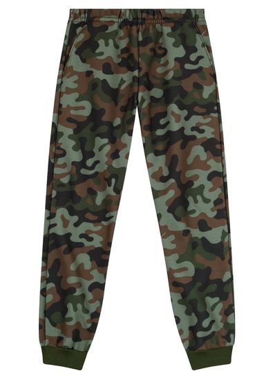 Calça Jogger Básica Em Moletom Sport Infantil Menino Brandili - 4