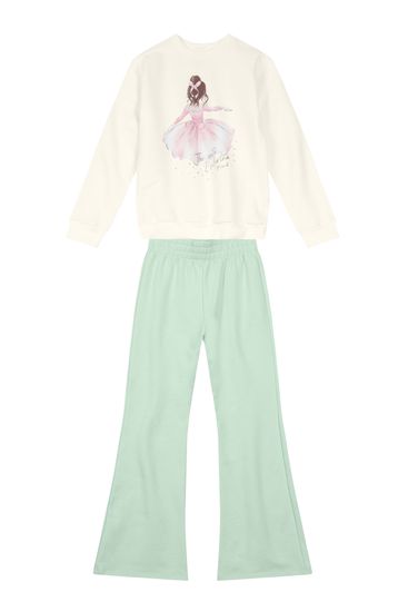 Conjunto Bailarina Infantil Menina Mundi - 4