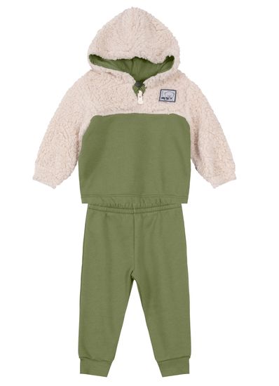 Conjunto Moletom Infantil Menino Mundi - P