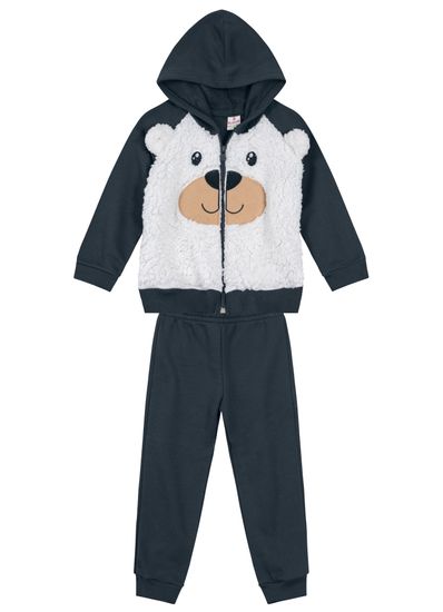 Conjunto Moletom Infantil Menino Brandili - 1