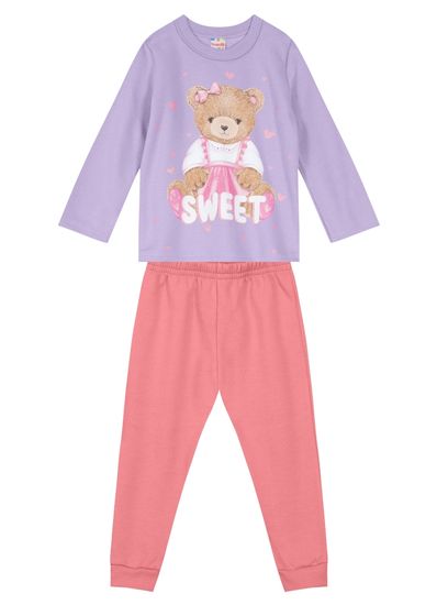 Conjunto Moletom Infantil Menina Brandili - 10