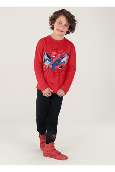 Conjunto Homem Aranha Infantil Menino Brandili - 4