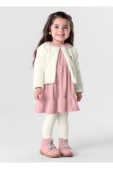 Meia Calça Infantil Menina Mundi - GG