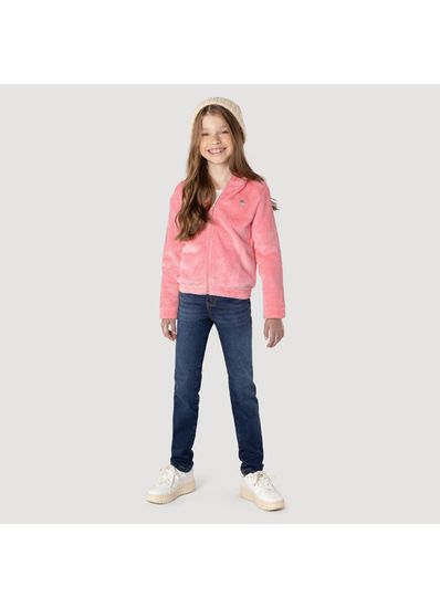 Jaqueta Fleece Infantil Menina Brandili - 8