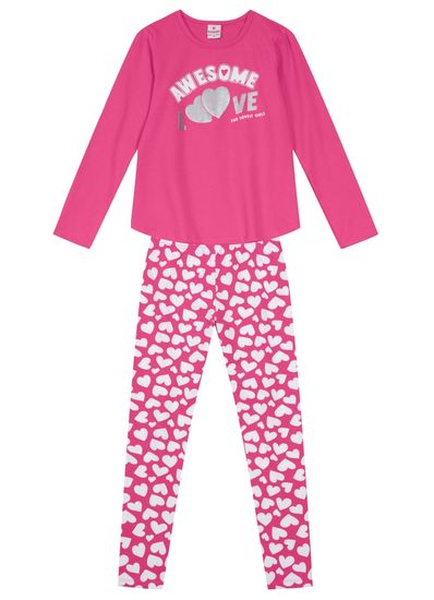 Conjunto Cotton Infantil Menina Brandili - 8