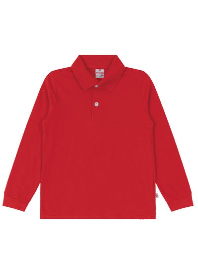 Camisa polo infantil menino em malha Brandili - 1