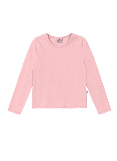 Blusa Básica Infantil Menina Em Cotton Brandili - 1