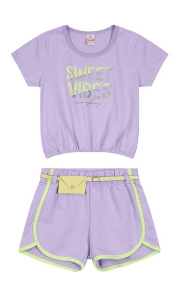 Conjunto infantil menina Brandili - 4