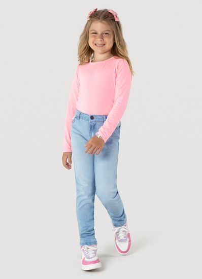 Calça Jeans Comfort Infantil Menina Brandili - 18