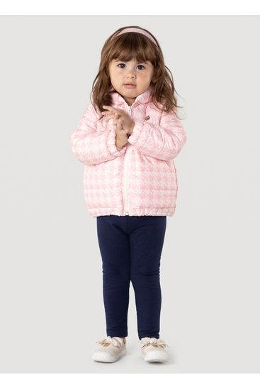 Jaqueta Puffer Infantil Menina Mundi - 6
