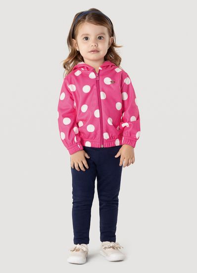 Jaqueta Com Capuz Soft Infantil Menina Brandili - 8