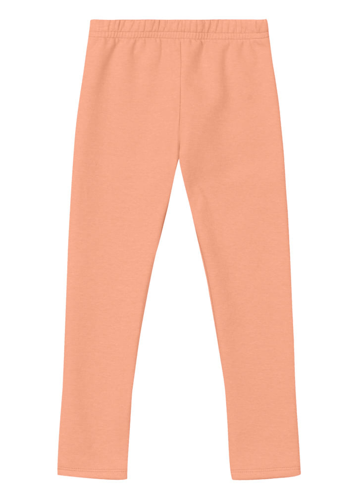 Calça legging básica infantil menina em molecotton Brandili