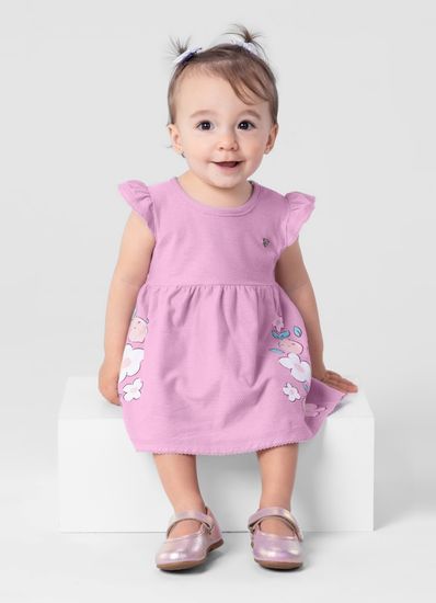 Vestido bebê menina Brandili Baby - 1