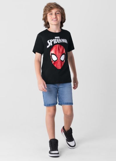 Camiseta Homem Aranha infantil menino Brandili - 10