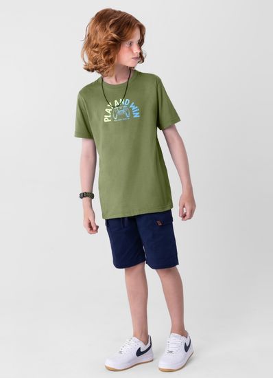 Camiseta infantil menino em malha Extreme - 10