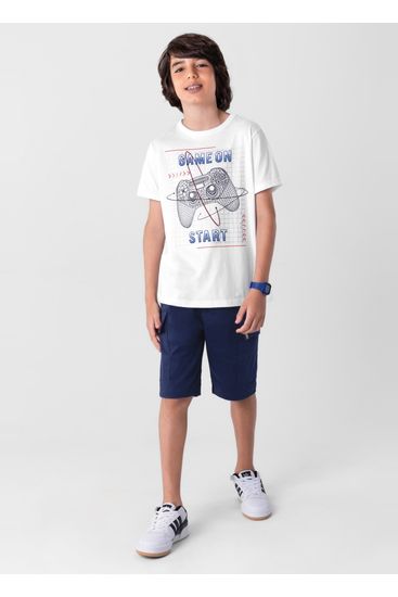 Camiseta infantil menino em malha Extreme - 16