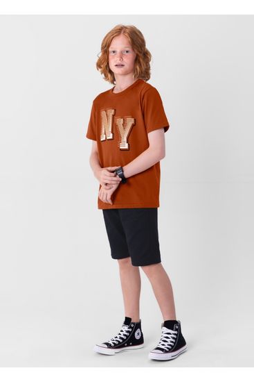 Camiseta infantil menino em malha Extreme - 8
